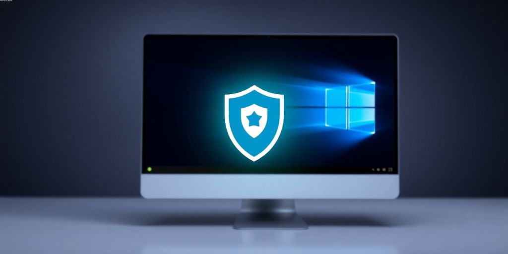 Hotspot Shield Logo auf Windows 10 Desktop